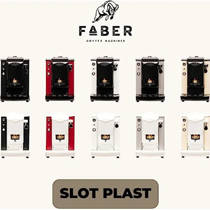Faber Coffee Machines Slotplast Nero ESE Pad Espressomaschine, Einstiegsgerät mit einfacher Reinigung und schnellem Aufheizen, schwarz – Bild 10