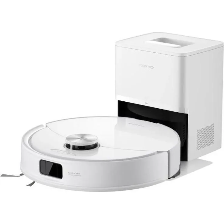Roborock Robot VC Q10 VF+ White, Staubsauger Roboter mit fortschrittlicher Saugtechnologie, Weiss