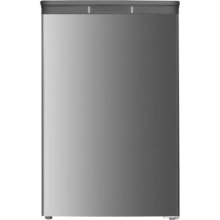 Schoepf GS87SBIX, freistehender Gefrierschrank mit 87 Liter, Inox-Look, 4 Sterne Gefriervermögen, Energieeffizienzklasse A – Bild 1