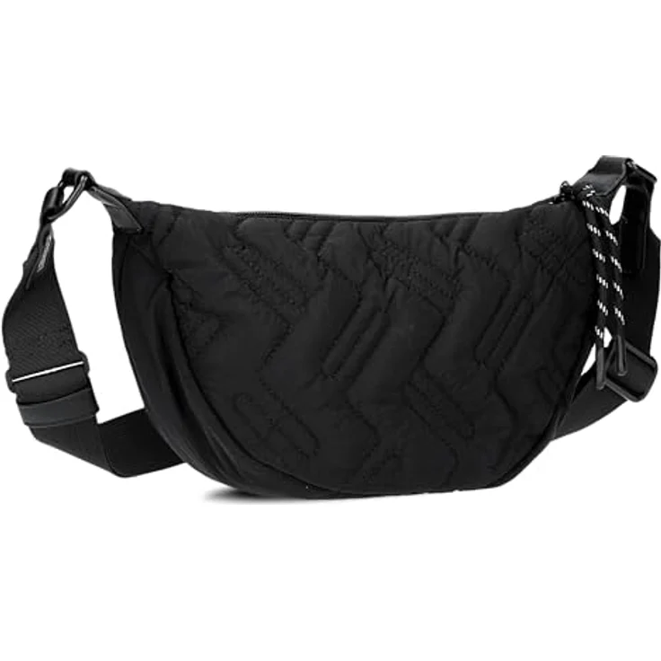 Zwei Cleo Umhängetasche, 30 cm, grau, aus 100% Nylon – Bild 1