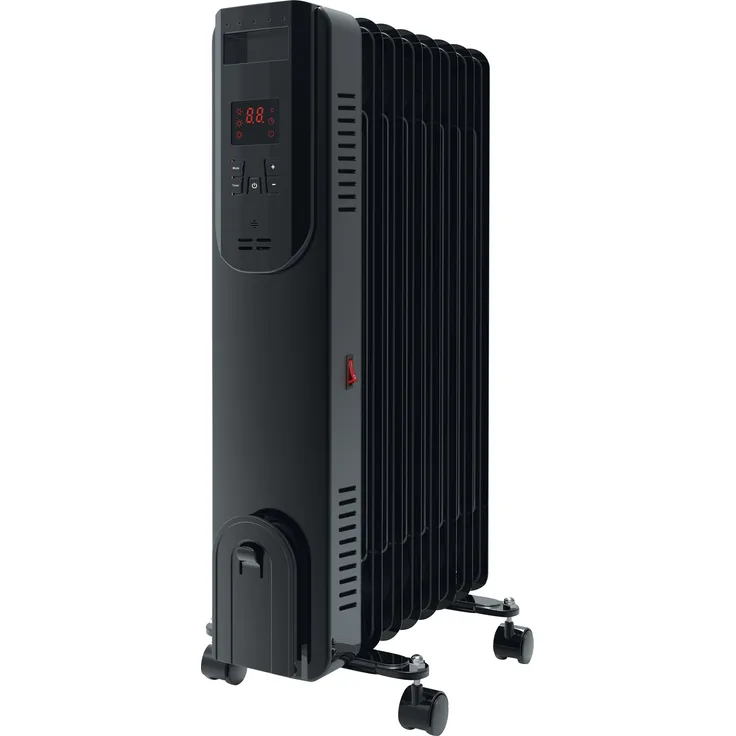 Pur Line Öl Radiator 1500W, 7 Rippen, mit Thermostat und WLAN, Überhitzungsschutz, kompakt und leicht