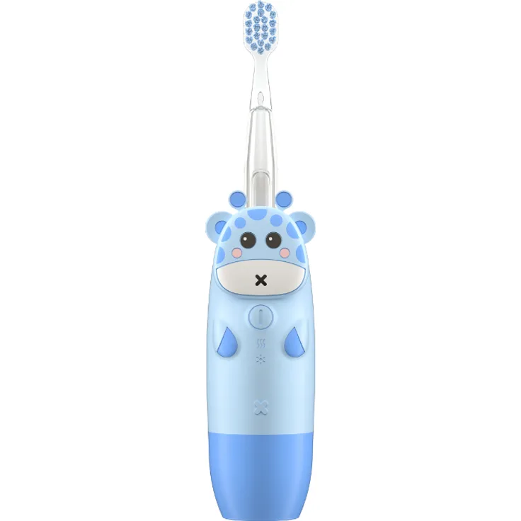 innoGIO GIOGiraffe Sonic Toothbrush, Elektrische Schallzahnbürste für Kinder, blau, One Size