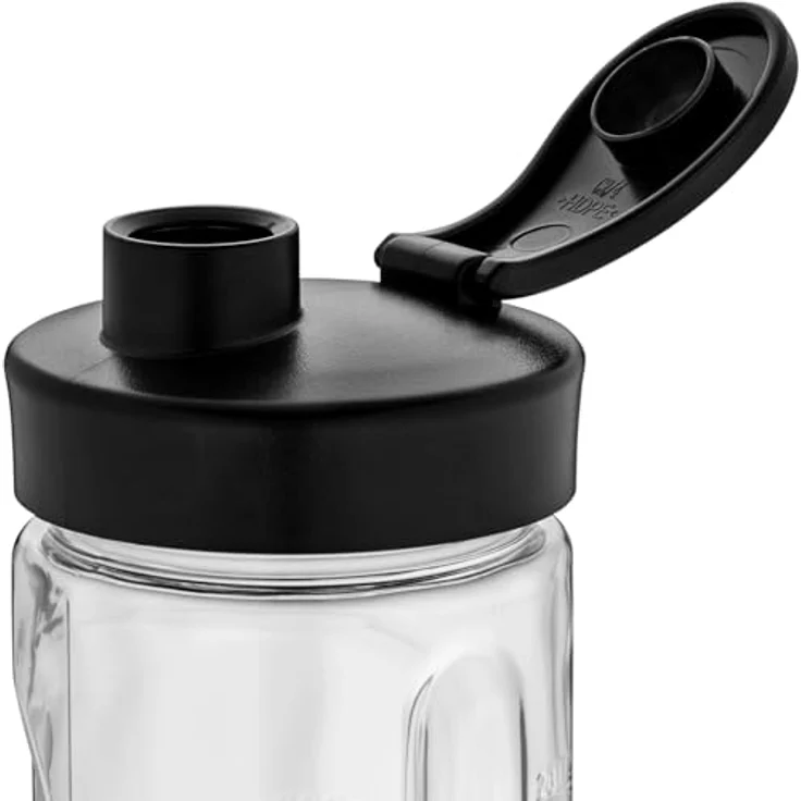 WMF Kult X Mix & Go, Smoothie Maker mit 300 Watt, 4 Edelstahlklingen, matt schwarz – Bild 6