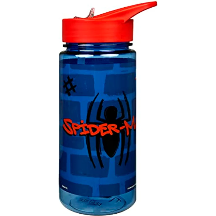 Scooli Lunchbox Spider-Man Set mit Trinkflasche, auslaufsicher, BPA-frei, 500 ml – Bild 5
