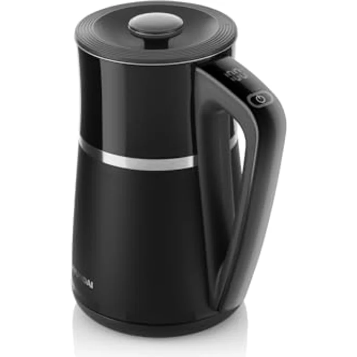 HYUNDAI VK 309 Edelstahl Wasserkocher I Doppelwandiger Wasserkocher I 1.7 Liter I 2200 Watt I 5 Temperaturstufen I LED-Display I KEEP WARM-Funktion I Automatische Abschaltfunktion – Bild 4