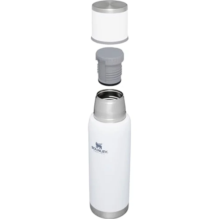Stanley Adventure To-Go Thermosflasche 1.0L - Auslaufsicher - 25 Stunden Heiß - 27 Stunden Kalt - Doppelwandige Vakuumisolierung - BPA Frei - Polar – Bild 2