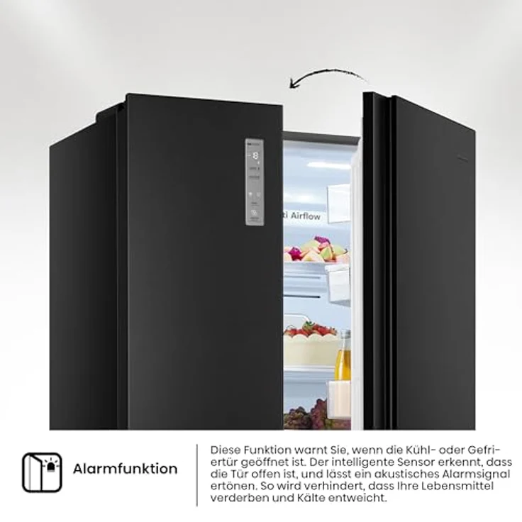 Hisense RS677N4AFC 20011476 Side-by-Side-Kühlschrank, freistehend, Energieklasse C – Bild 13