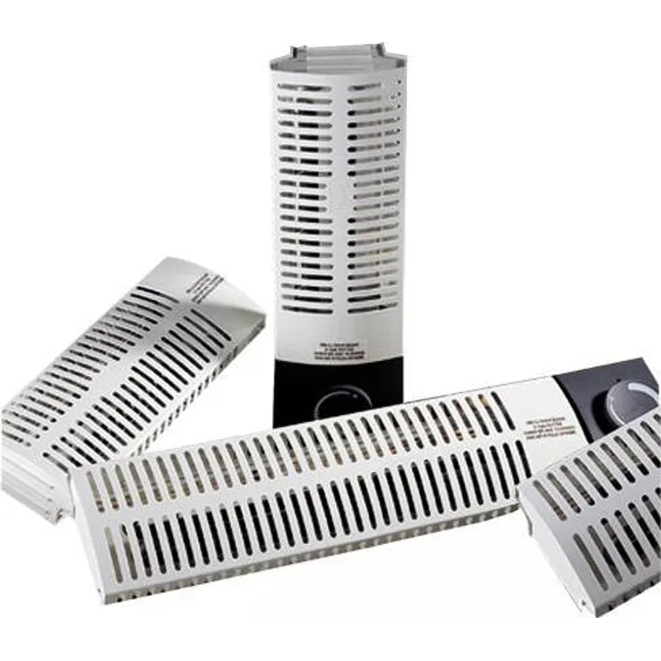 Thermorex THERMEX Frost Guard FML200, 200 W Mini-Heizgerät mit Thermostat, 1,2 m Kabel, Schwarz, Weiss