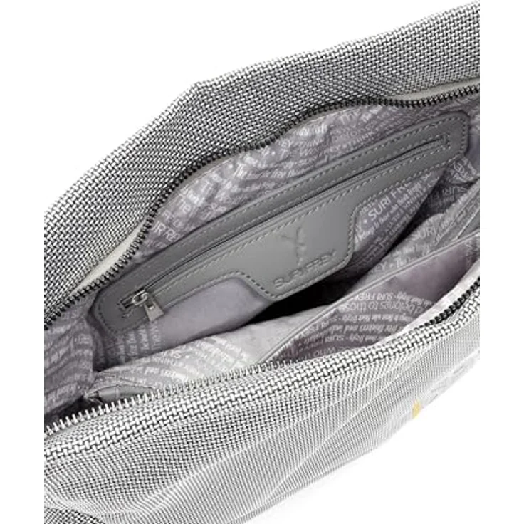 SURI FREY Umhängetasche Suri Sports Marry, Light Grey (grau/gelb), praktische Größe und vielseitige Aufteilung – Bild 5