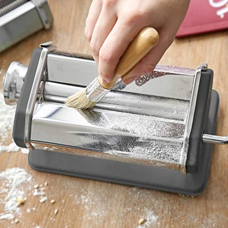 Springlane Nudelmaschine Nonna inkl. Rezeptheft & Nudeltrockner Grau – Bild 8