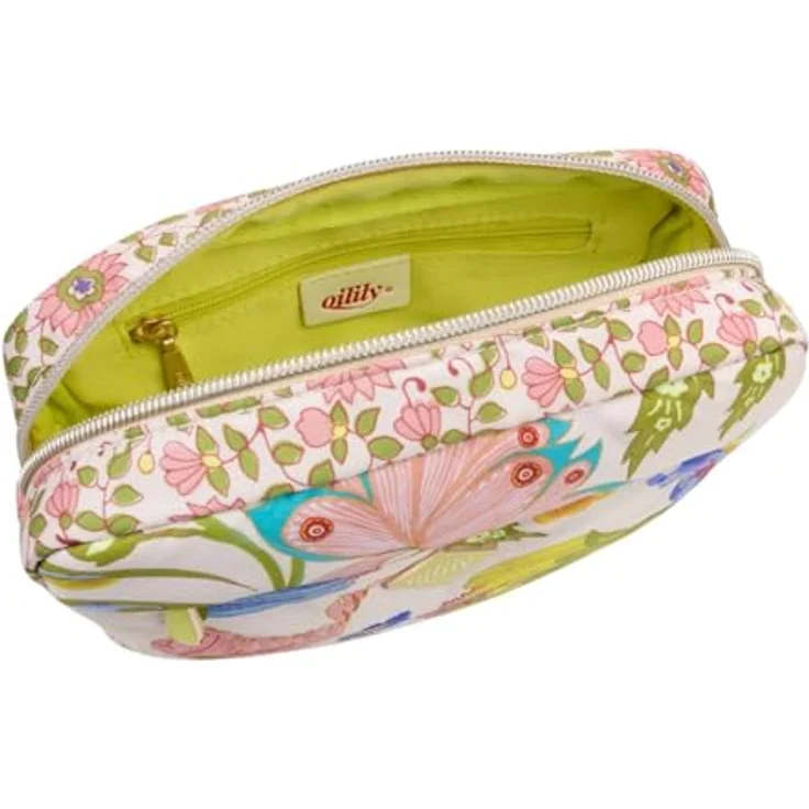 Oilily Sapphire Chintz Umhängetasche, 21 cm x 6 cm x 14 cm, 100% Polyester, gelb – Bild 3