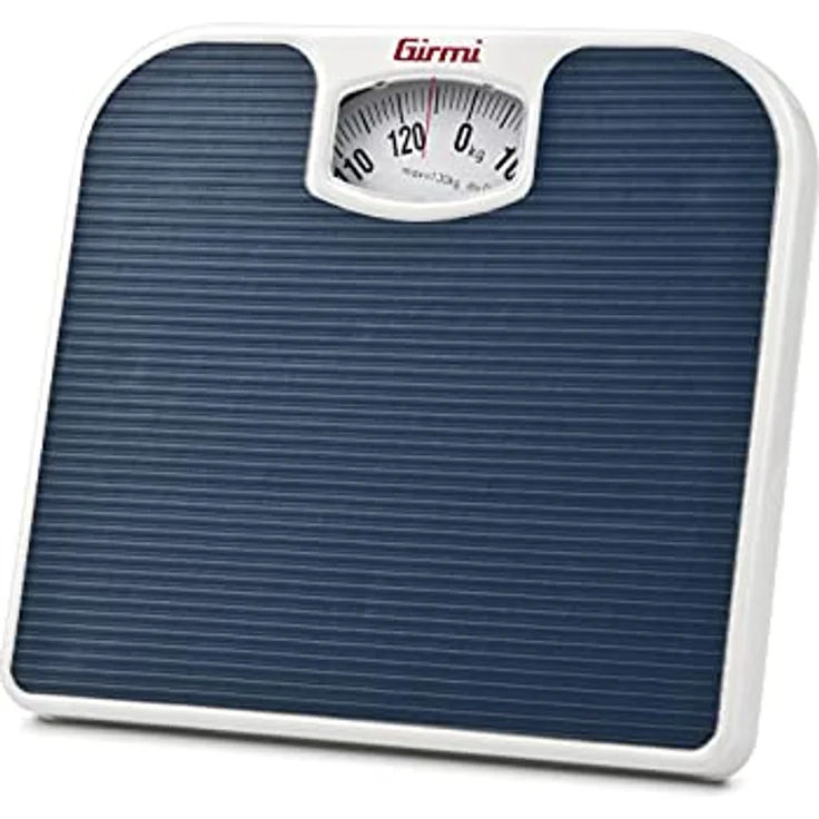 Girmi Mechanische Personenwaage BP02 - 1270 g, blau, 27 x 4.5 x 24.5 cm L x H x P – Bild 2