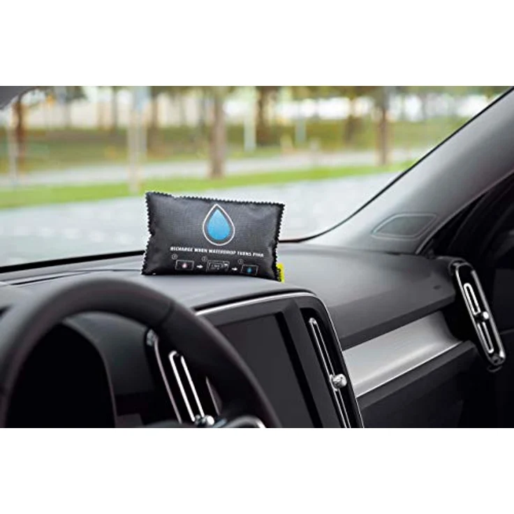 UHU Lufentfeuchter Auto, Gegen Feuchtigkeit, muffige Gerüche und beschlagene Scheiben im Auto – Bild 4