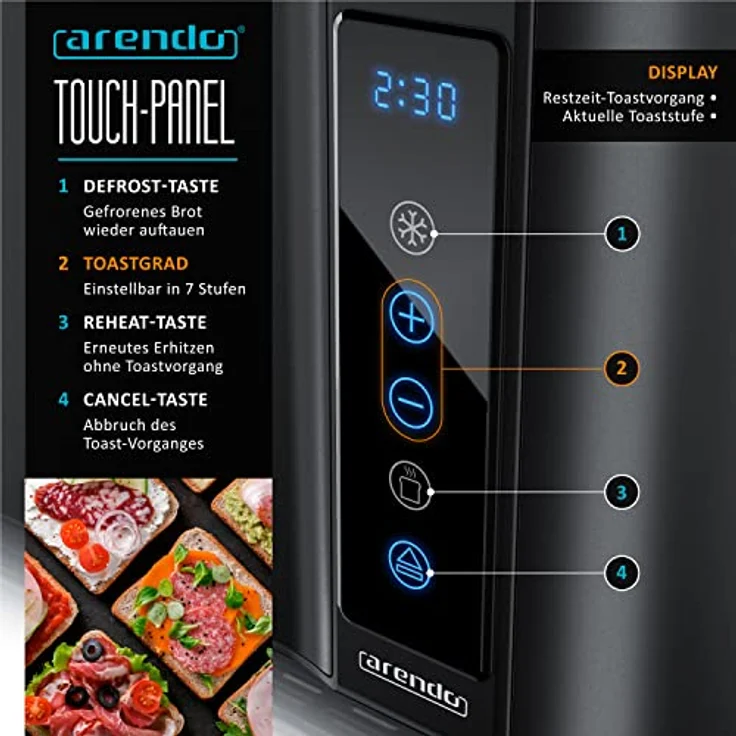 Arendo Manuelle Zitruspresse, Saftpresse mit 300 ml Behälter, ideal für Limetten, Zitronen & Grapefruit, umweltfreundliches Design, spülmaschinenfest – Bild 6