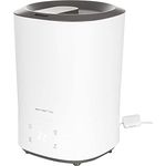 EMERIO HF-126736 Ultraschall Luftbefeuchter mit tauschbarem Wasserfilter, Aromafunktion, Display, 3 Geschwindigkeiten und super einfacher Nach-Befüllung von oben, ultraleise 35db, für Räume bis ca. 30m²