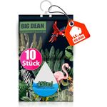 BigDean XL Luftentfeuchter 10er Pack, jeweils bis zu 450ml, stromlos, für Schränke und Fenster, wiederverwendbar