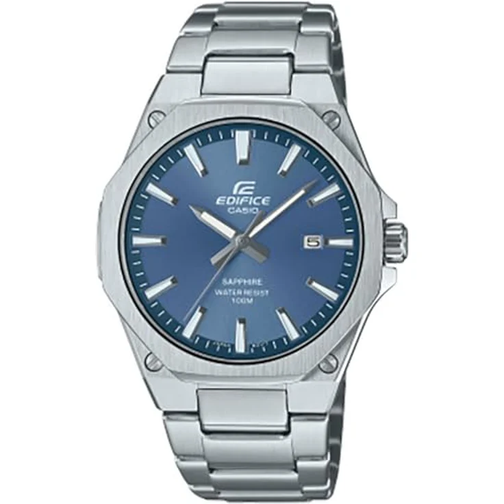 Casio Edifice Herrenarmbanduhr Stahl/Blau EFR-S108D-2AVUEF – Bild 2