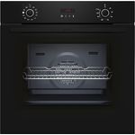 Neff N 30 B2CVG6AK3 Einbau-Backofen mit Dampfunterstützung, Schwarz, 60 x 60 cm