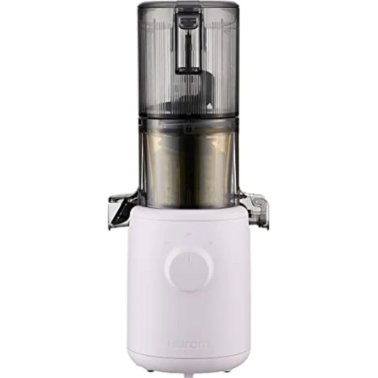 HUROM | Slow Juicer | Entsafter Gemüse und Obst | H310A | Elektrische Kaltpresse | Ruhiger Motor | Leicht zu Reinigen | 220ml | 100 Watt | BPA Frei |Schlankes Design | Lavendel – Bild 1