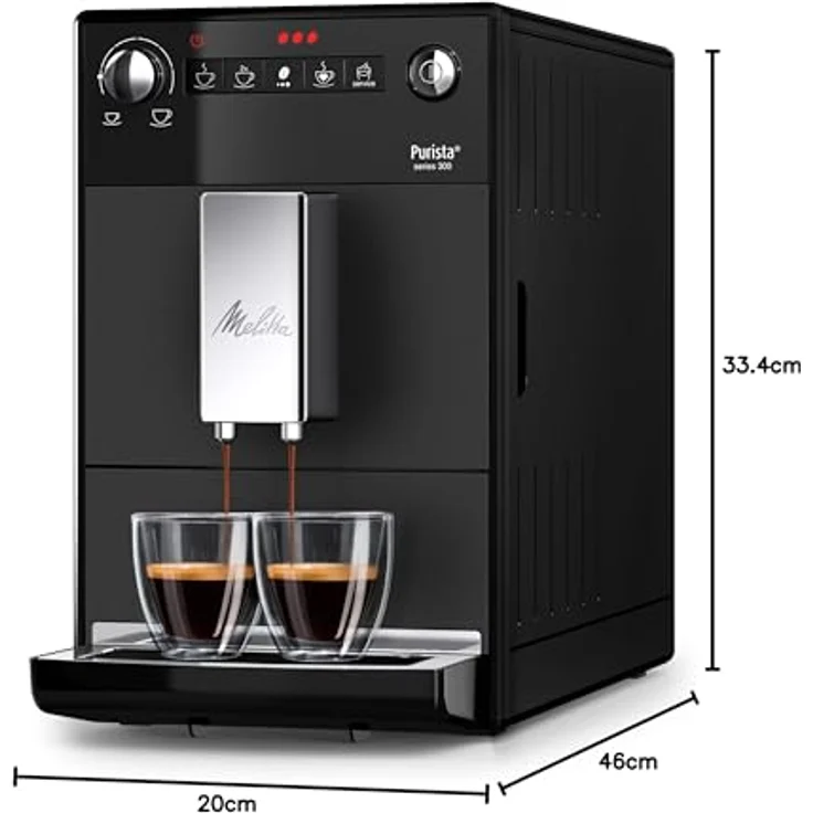 Melitta Purista F230-104 Kaffeevollautomat frosted black – Bild 5