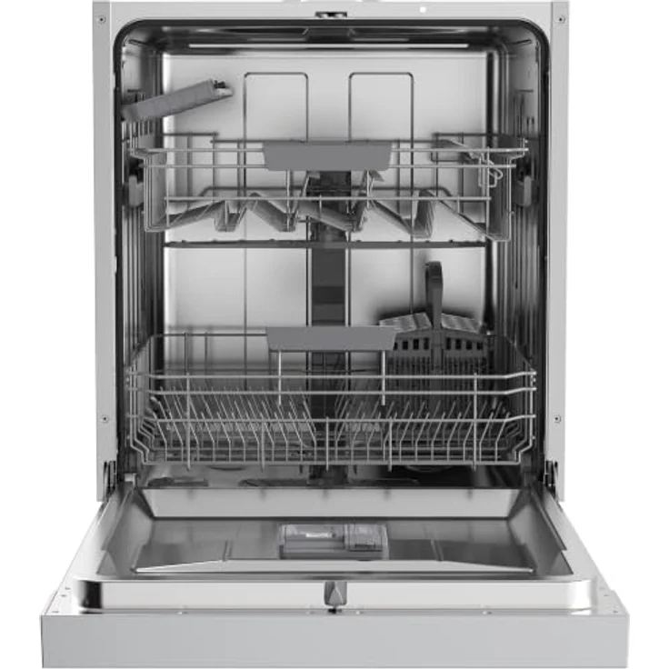 homeX GSBU6012AE Geschirrspüler 60 cm Unterbau, 12 Maßgedecke, 6 Programme, AquaStop, schwarz – Bild 11