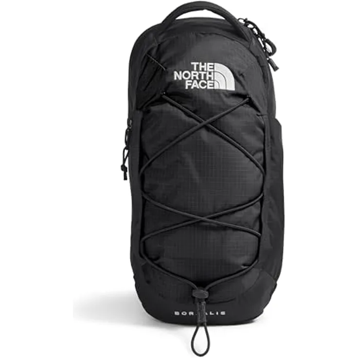 The North Face Borealis Umhängetasche, 6 Liter, mit Bungee-Aufbewahrungssystem, verstellbarem Schultergurt und fleecegefütterter Außentasche