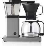 Trebs Filter-Kaffeemaschine 24110 - Kaffeemaschine mit Direktbrühsystem - 10 Tassen bei 1l Kapazität - Abschaltautomatik - Tropfstopp - Aluminiumdesign - Aluminium/schwarz - Preisvergleich