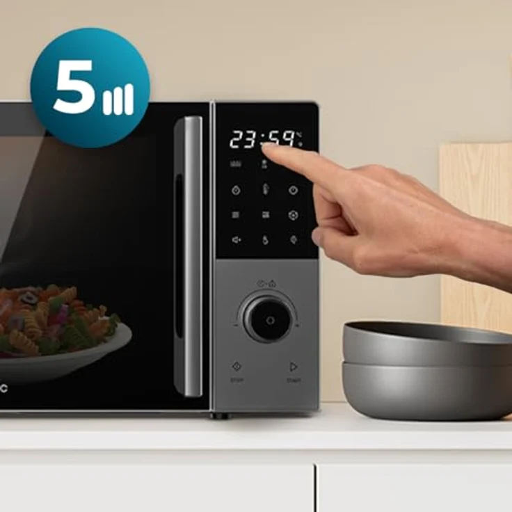 Cecotec Digitaler Mikrowellenherd Proclean 2800, 28L, 900W mit Grill und 60-Minuten-Timer – Bild 5