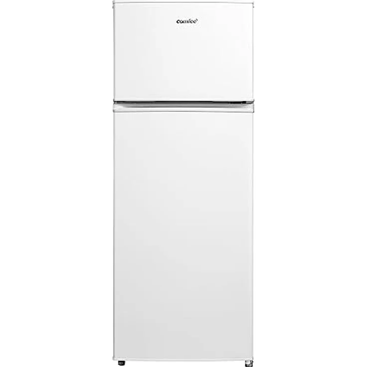 Comfee RCT284WH2A Kühl-/Gefrierkombination/Gefrierteil oben/176 kWh/Jahr/143cm Höhe/LED Licht/Reversibles Türscharnier/Weiß – Bild 1