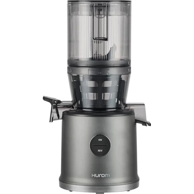 Hurom H80-ST Slow Juicer, 2,2 Liter Entsafter mit Slow-Juicing-Technologie, Titangrau – Bild 1