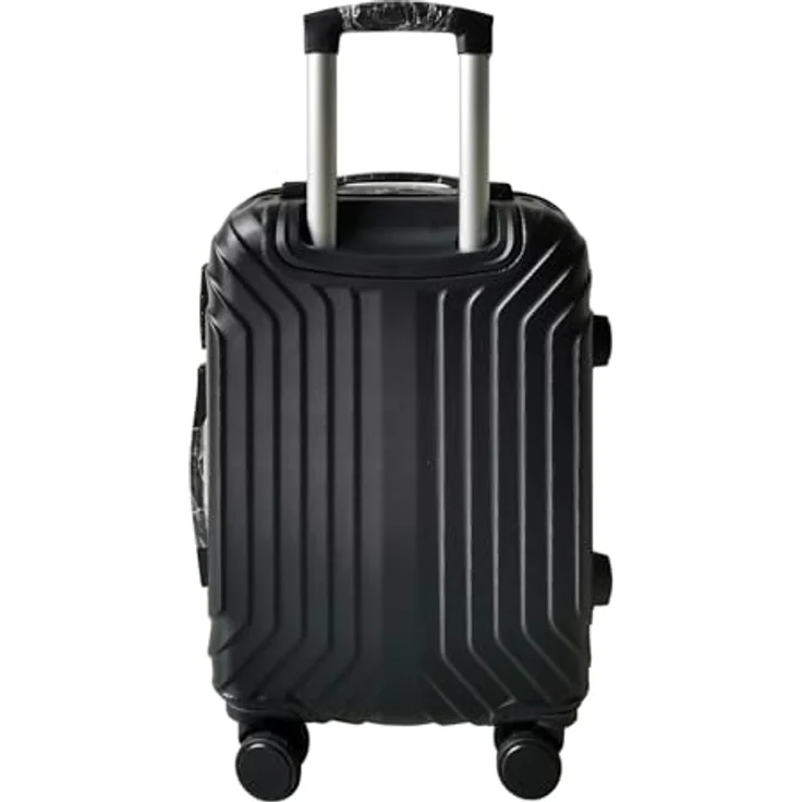 NTK-Collection Mabell Hartschalenkoffer 4er-Set Schwarz, (115 l, Handgepäck bis 50 l, M 50-90 l, L 90-115 l, XL ab 115 l) mit Zahlenschloss und leichtläufigen Rollen – Bild 2