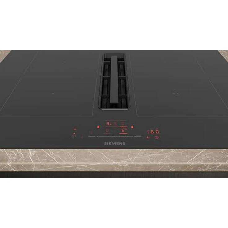 SIEMENS Induktions-Kochfeld ED711HQ26E, Rahmenlos, mit integriertem Downdraft-Lüftungssystem, Farbe: Unbekannt – Bild 3