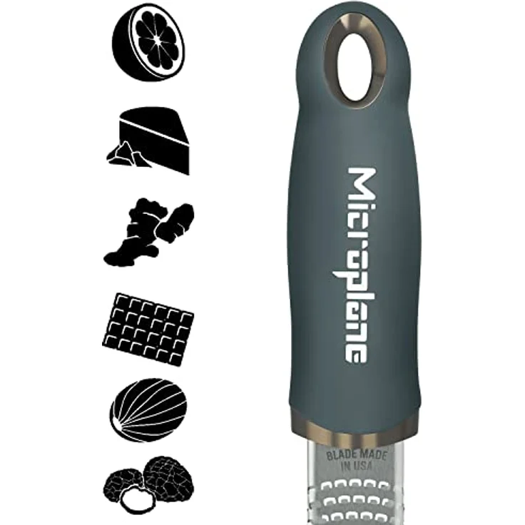 MICROPLANE Premium Classic Serie Zesterreibe in Anthrazit Grau – Bild 2