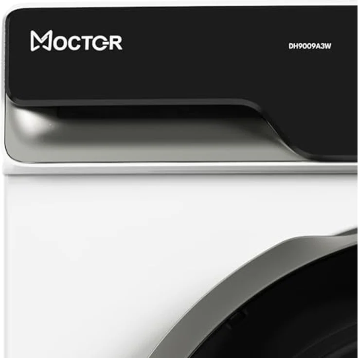 MOCTOR Wärmepumpentrockner DH9009A3W, 9 kg, 15 Programme, WI-FI VeeZyApp, Zwei Wege Schleudern, Startzeitauswahl, LED-Display – Bild 2