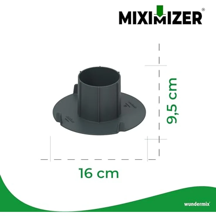 Miximizer Mixtopf-Verkleinerung für den Thermomix TM31, Kunststoff, grau – Bild 8