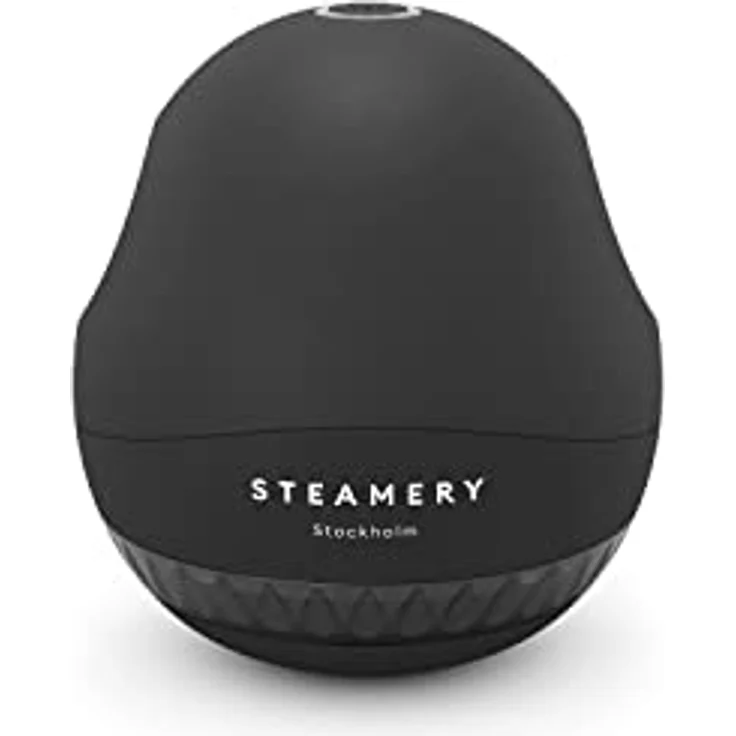 Steamery Fusselrasierer Pilo 1 elektrisch Fusselentferner, entfernt Flusen und Fusseln aus Kleidung und Textilien, wiederaufladbar via USB, Schwarz – Bild 1