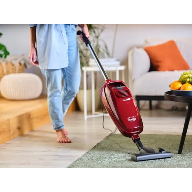 ETA Apart Deluxe Handstaubsauger, 800 Watt, 8 m Aktionsradius, rubinrot – Bild 3