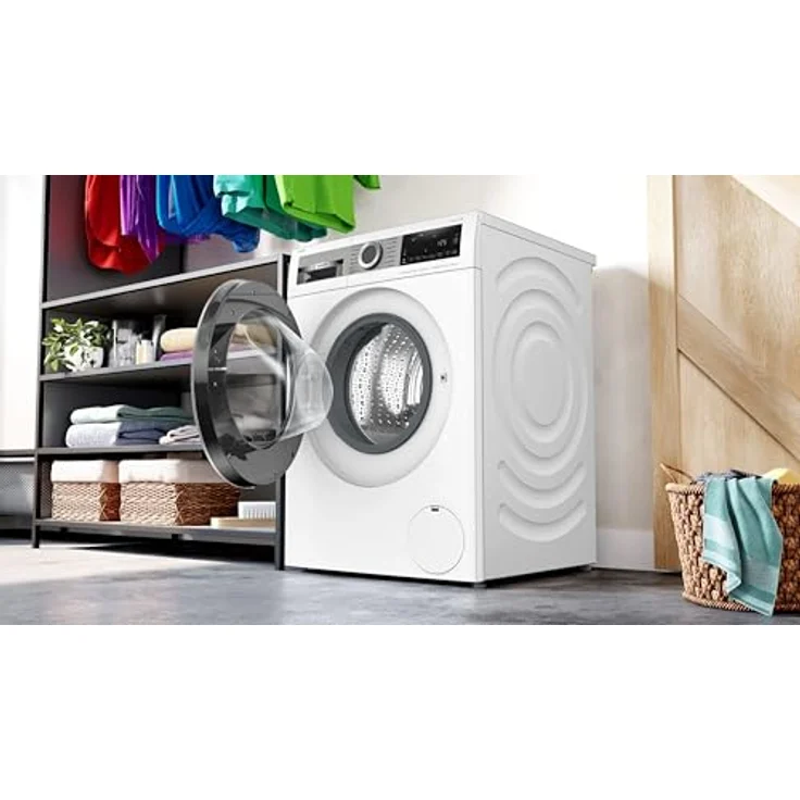Bosch WGG244F40, Serie 6, 9 kg Waschmaschine mit i-Dos, Fleckenautomatik, Iron Assist, SpeedPerfect in weiß – Bild 15
