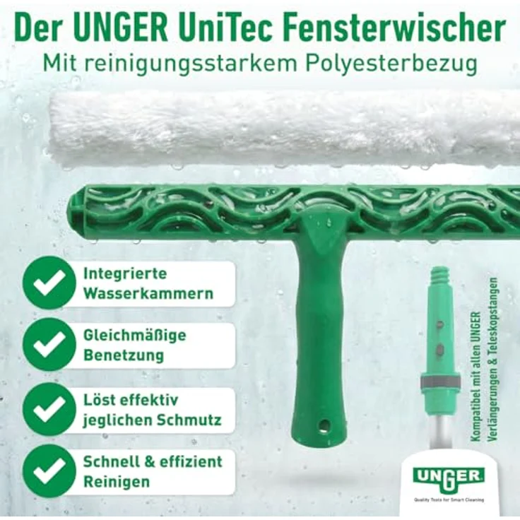 Unger Pro Glasreinigungsset AKG14 4 in 1 Neu Fensterwischset – Bild 7