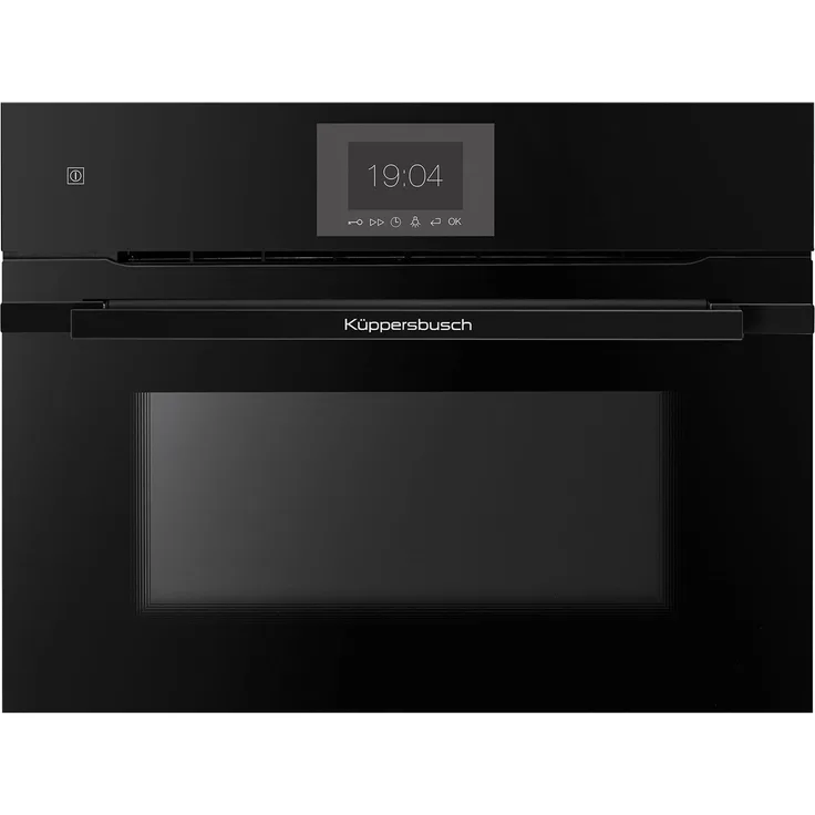 Küppersbusch CBP6550.0SE6 K-Series.5 Pyrolyse Backofen, 44 l Heißluft, Schwarz/Black Steel, digitaler Timer, Energieeffizienz A+