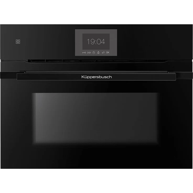 Küppersbusch CBP6550.0SE6 K-Series.5 Pyrolyse Backofen, 44 l Heißluft, Schwarz/Black Steel, digitaler Timer, Energieeffizienz A+