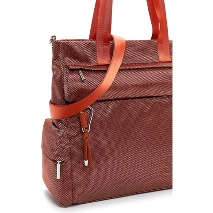 SURI FREY Shopper SFY SURI Sports Marry, zweifarbiger Nylon Shopper mit Reißverschluss, anhängbarem Dekor und verstellbarem Umhängeriemen, für Damen – Bild 8