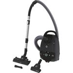 Hoover Bodenstaubsauger mit Beutel & Tierhaar-Düse, kompakt, automatisches Beutelentsorgungssystem, 10m Kabel, 850W [HE321PAF]