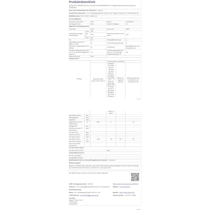 Exquisit KS515-4-051C, Kühlschrank mit Gefrierfach, 107l Nutzinhalt, 4-Sterne-Gefrierqualität, 2 Glasablagen, 37 dB, inoxlook – Bild 10