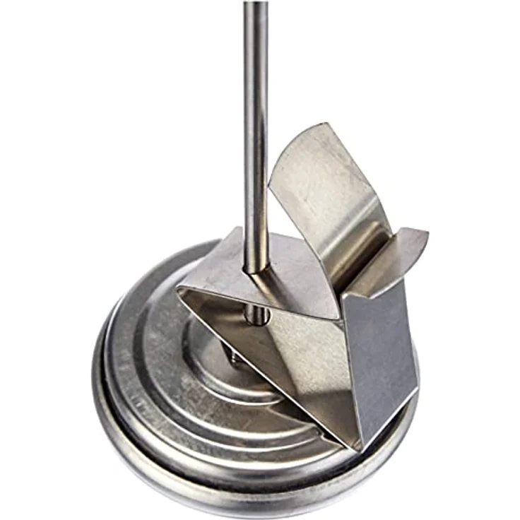Küchenprofi Frittier-Thermometer aus Edelstahl mit praktischem Clip, Küchenthermometer, Grillthermometer, Fleischthermometer analog, 0 - 300°C, Skala in °C und °F ablesbar, 21,2cm – Bild 4