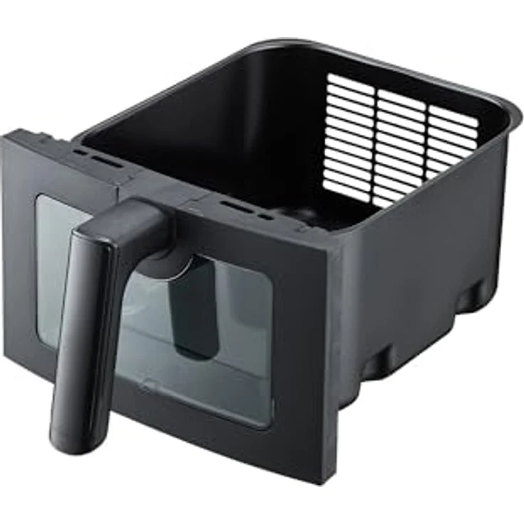 Melchioni Heißluftfritteuse Giulia, 10 Liter Doppelschublade, 2600 W mit digitalem Farbdisplay – Bild 3