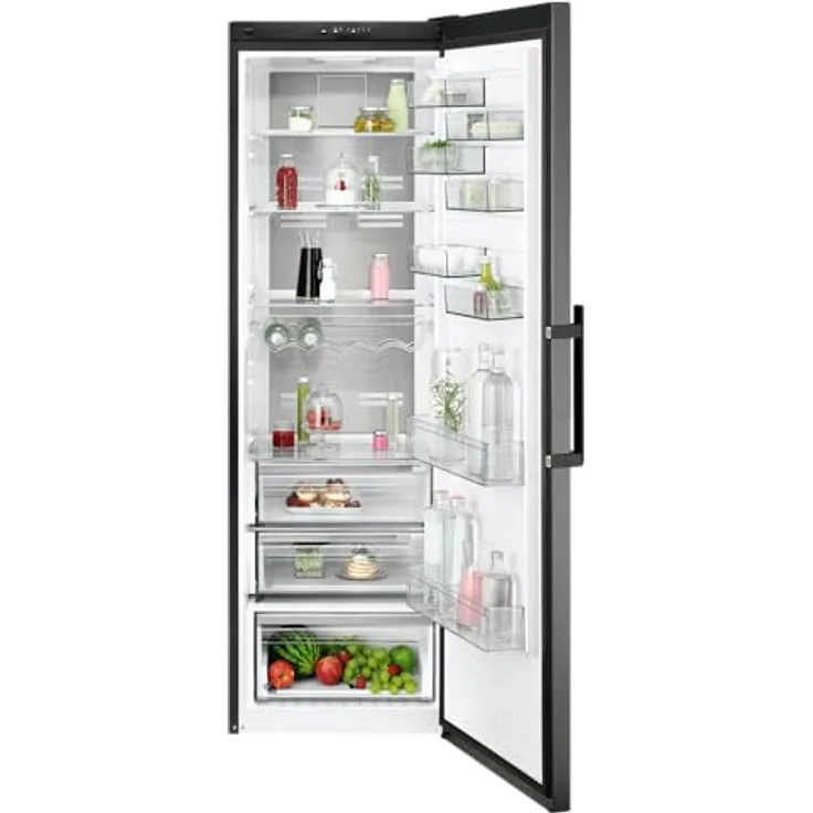 AEG ORK8M391DL Kühlschrank mit 360° Cooling-Technologie, Schwarzes Edelstahl