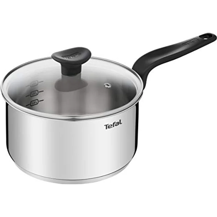 Tefal Primary Kochtopf, Edelstahl, 20 cm, 3 l + CV – Bild 1
