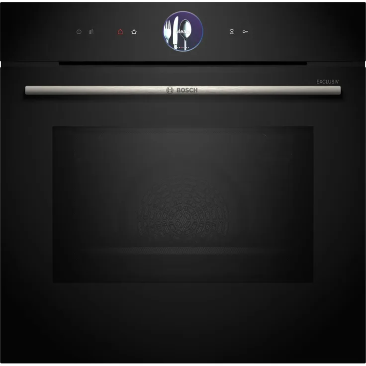 Bosch Serie 8 HMG736FB1 Einbaubackofen groß mit AutoClean Mikrowelle, 60 x 60 cm, Schwarz, 67 L, inkl. Lieferung zum Aufstellungsort, 3x30€ Gutschein von Eismann