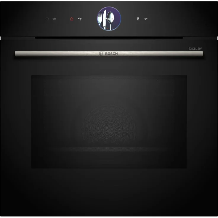 Bosch Serie 8 HMG736FB1 Einbaubackofen groß mit AutoClean Mikrowelle, 60 x 60 cm, Schwarz, 67 L, inkl. Lieferung zum Aufstellungsort, 3x30€ Gutschein von Eismann